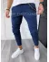 Pantaloni barbati casual regular fit bleumarin B1734 E